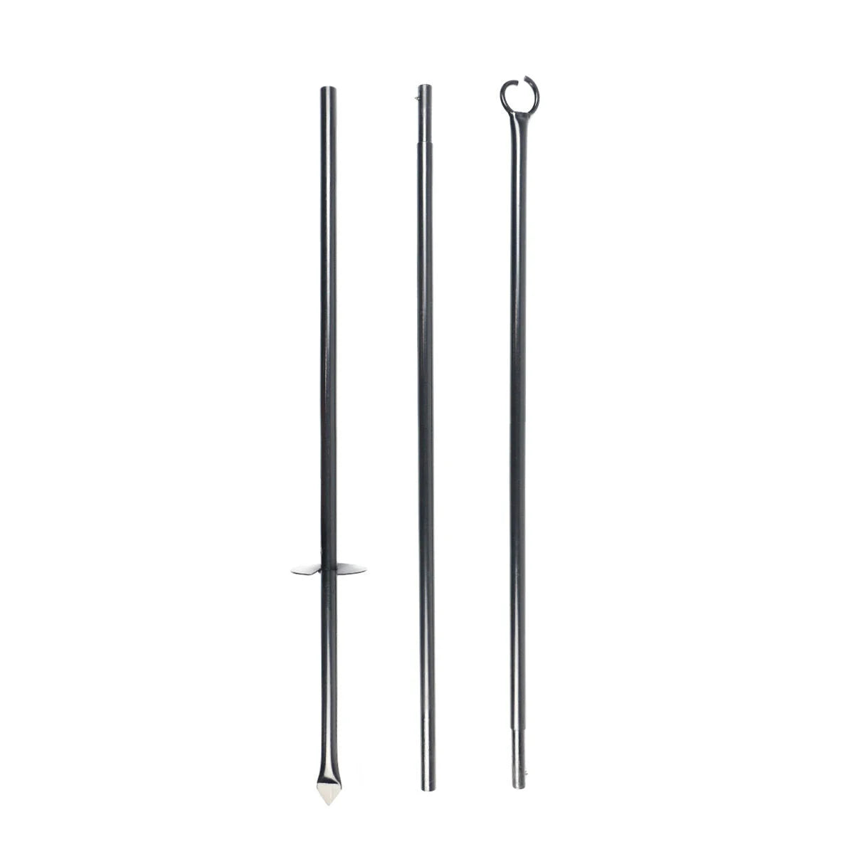 Festoon Lighting Steel Pole 2.4m