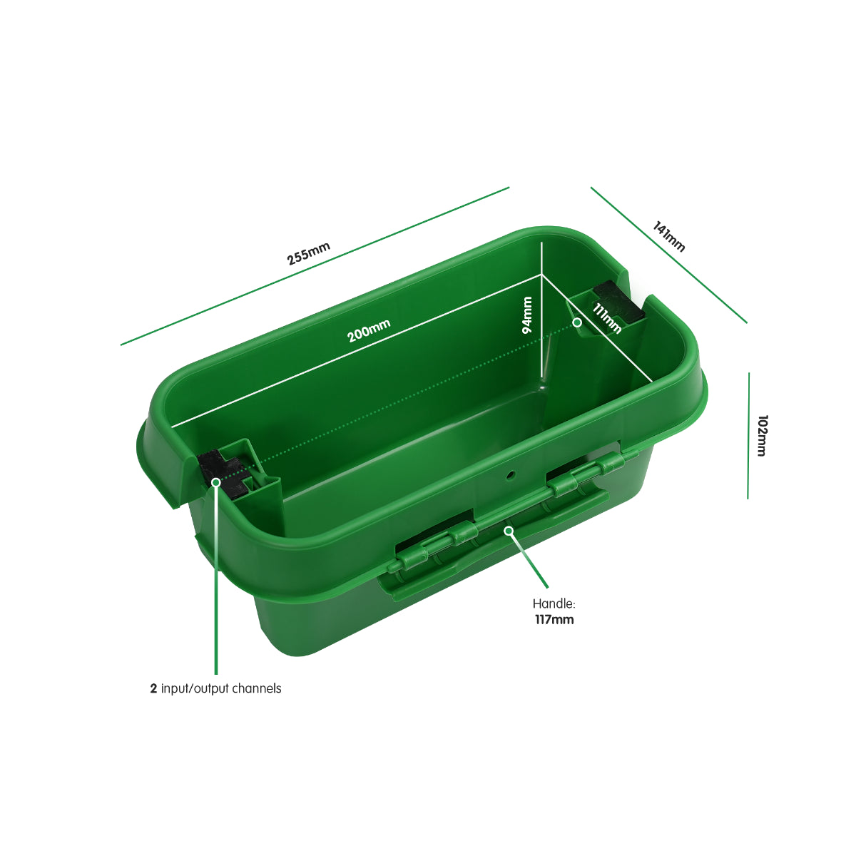 Dribox Weatherproof Connection Box - Dimensions