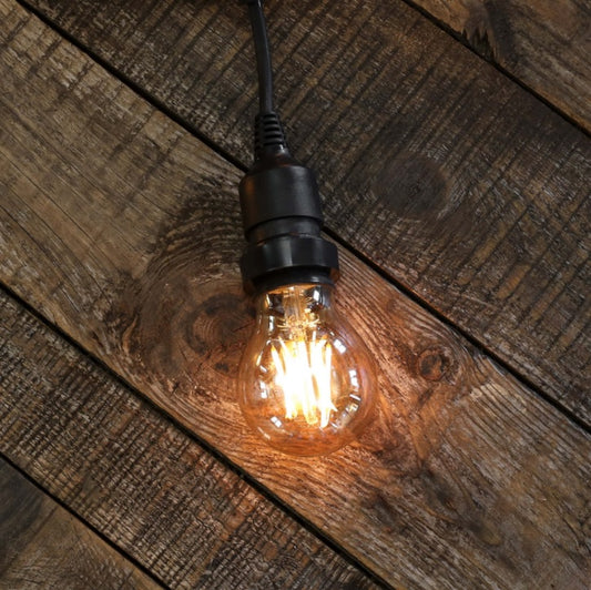 E27 4W Vintage, Fully Dimmable, Warm White LED Filament Light Bulb