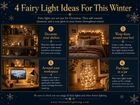 4 Fairy Light Ideas For This Winter