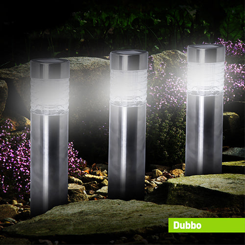 Single Dubbo Solar Garden Bollard Stake Light