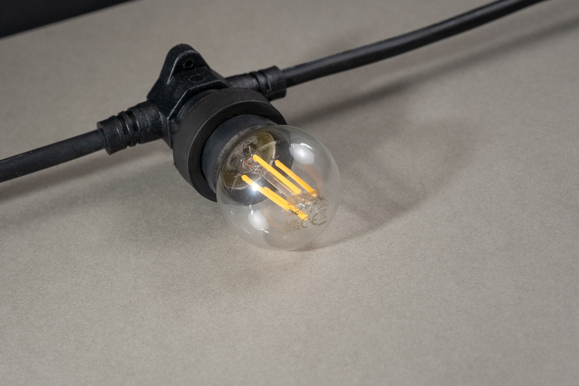 Web Festoon Connect365+ 1M Spacing Heavy Duty Connectable Outdoor Lights Festoon ...