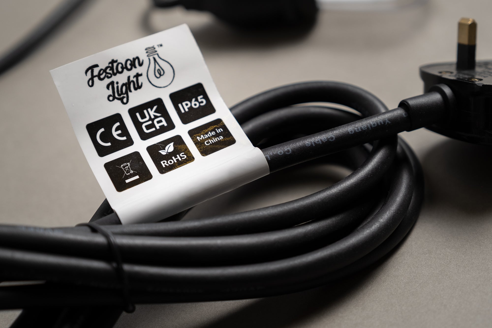 Web Festoon Connect365+ 1M Spacing Heavy Duty Connectable Outdoor Lights Festoon ...