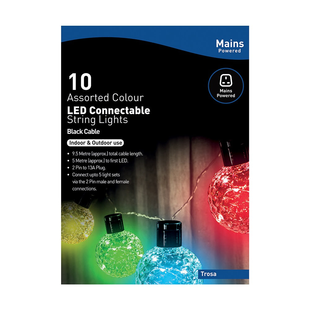 Trosa Assorted Colour Connectable String Lights