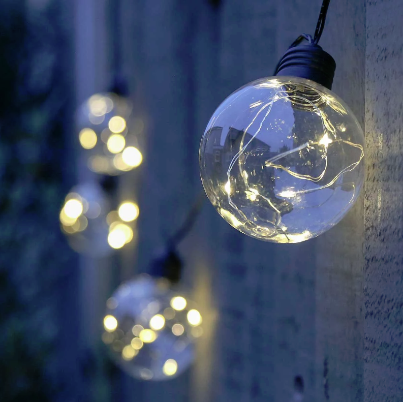 Firefly Wire String Lights Outdoor Battery Operated Lighting
