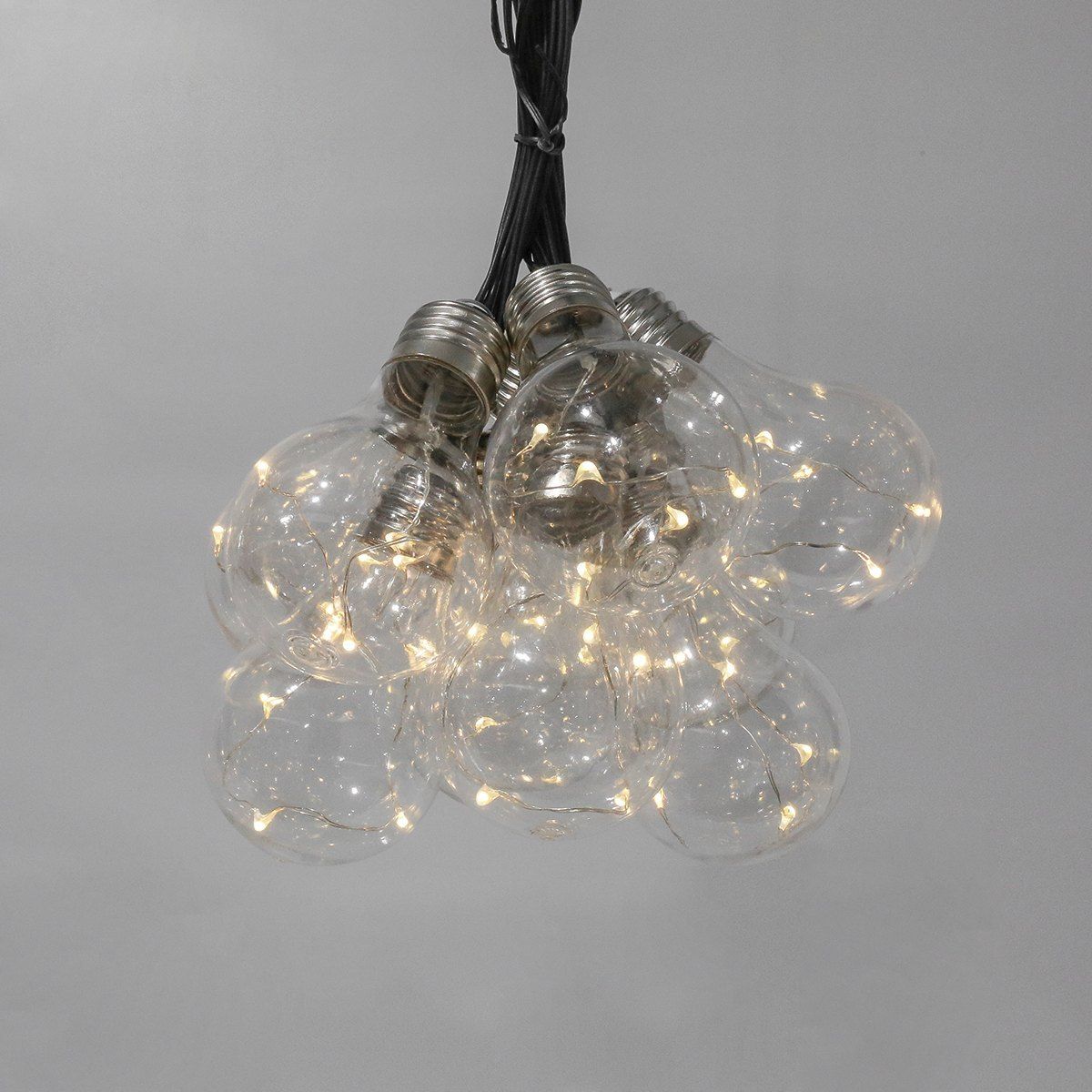 Solar Clear Bulb Festoon Lights